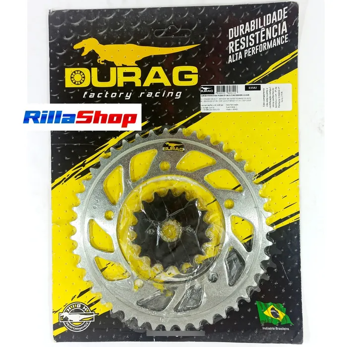 Kit Relação Did 530 Vx3 112l Durag 43/17 Gsx R 1000 07/08