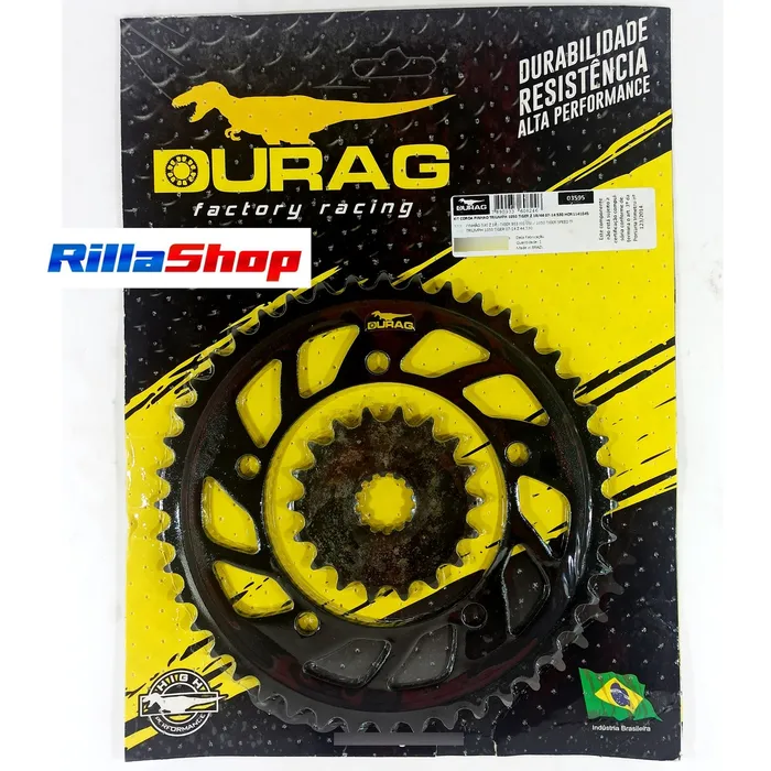 Kit Relação Did 530 Vx3 114l Durag 44/18 Tiger 1050 07/14