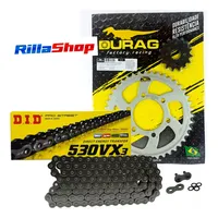 Kit Relação Did 530 Vx3 114l Durag 42/15 Gsx 750 Retro 98/03 - imagem 1
