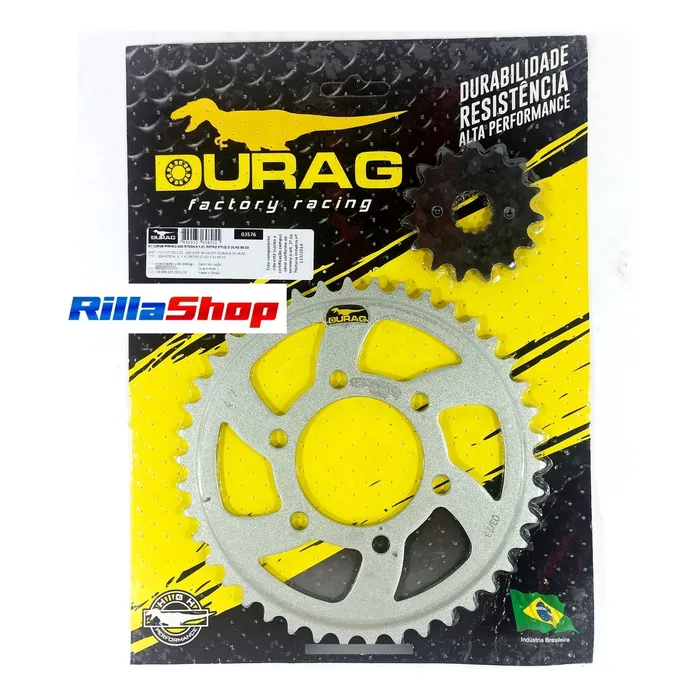 Kit Relação Did 530 Vx3 114l Durag 42/15 Gsx 750 Retro 98/03