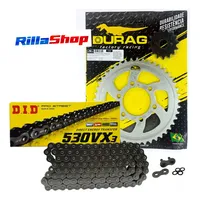 Kit Relação Did 530 Vx3 110l Durag 45/15 Bandit 1200 94/05 - imagem 1