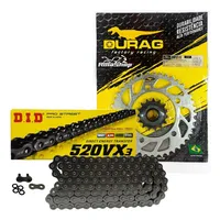 Kit Relação Did 520 Vx3 112l Durag 41/15 Cb Cbr 500 13/18 - imagem 1