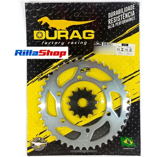Kit Relação Did 520 Vx3 Dourada Durag 43/14 Mt03 321cc 16/24