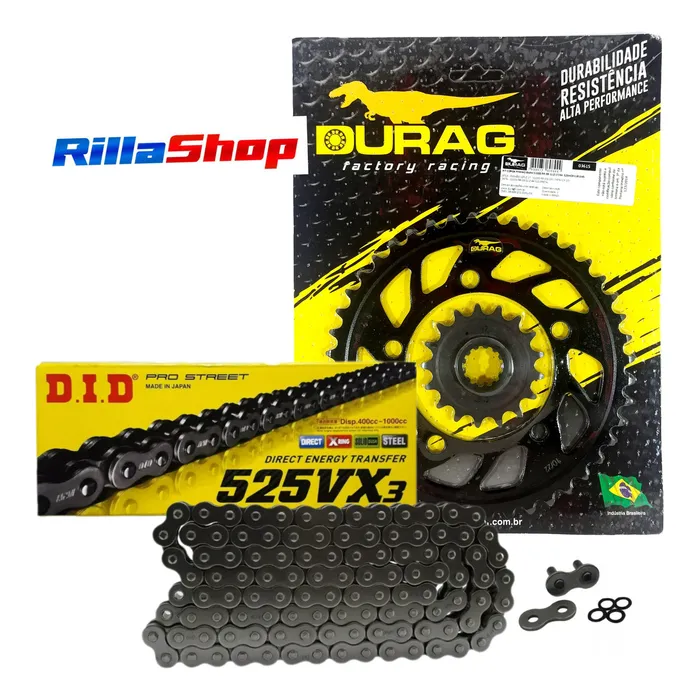 Relação Did 525 Vx3 120l Durag 44/17 Bmw S 1000 Rr 09/11
