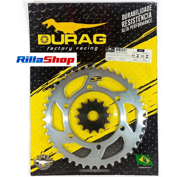 Relação Did 520 Vx3 112l Durag 43/14 Yamaha Mt03 321cc 16/24