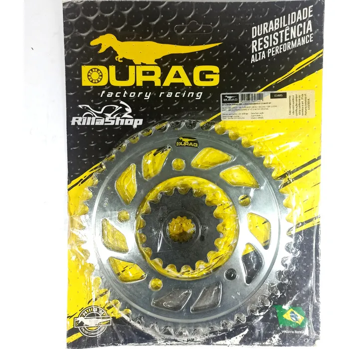 Kit Relação Did 530 Vx3 110l Durag 44/14 Honda Cbr1100 97/07