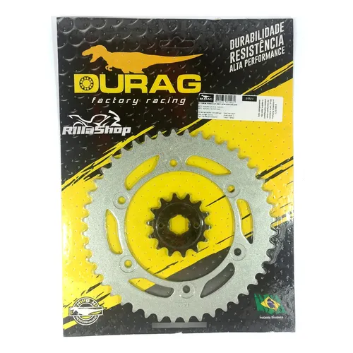 Kit Relação Did 520 Vx3 100l Durag 44/14 Honda Xl 250R 82/84