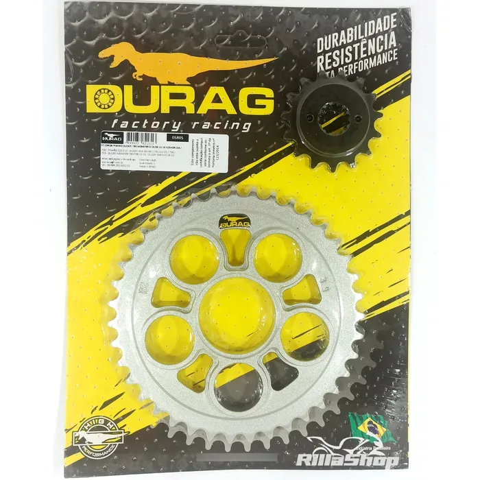 Kit Relação Did 525 Vx3 104l Durag 39/15 Monster 795 12/16