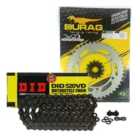 Kit Relação Did 520 Vd 100l Durag 44/14 Honda Xl 250 R 82/84 - imagem 1