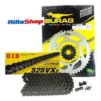 Kit Relação Did 525 Vx3 118l Durag 45/16 Mt09 Tracer Gt 2023 - imagem 1