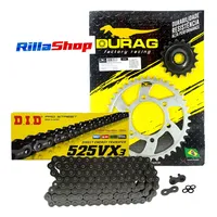 Kit Relação Did 525 Vx3 114l Durag 39/17 Ninja Zx 10 R 16/20 - imagem 1