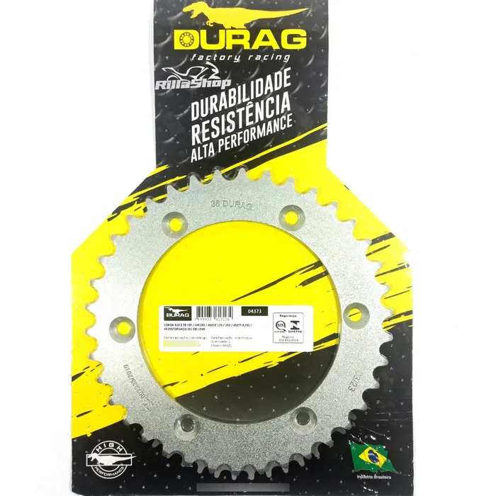 Relação Did 520 Durag 38/14 Honda Tornado 250