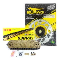 Kit Relação Did 530 Vx3 Dourada Durag 43/18 Gsx B King 08/24 - imagem 1