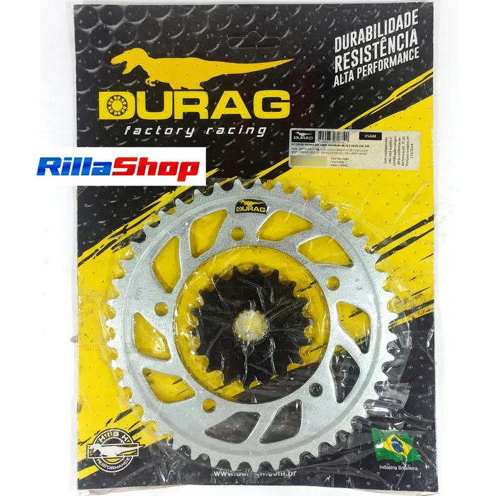 Kit Relação Did 530 Vx3 Dourada Durag 43/18 Gsx B King 08/24