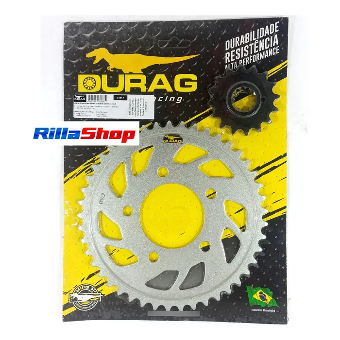 Kit Relação Did 530 Vx3 Dourada Durag 45/16 Cbx 750 F 86/95