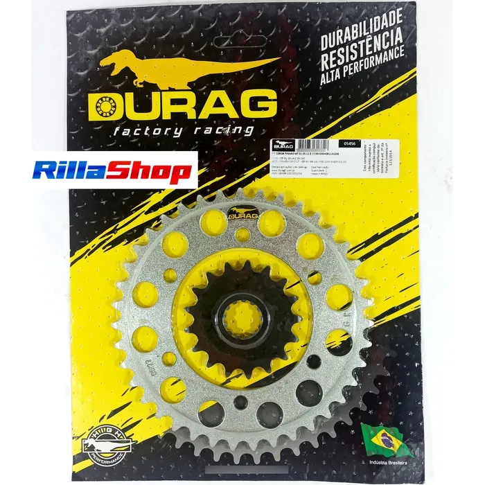 Kit Relação Did 530 Vx3 Gold Dourada Durag 39/17 Mt 01 05/11