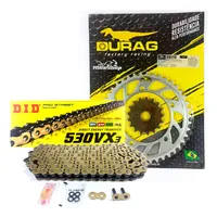 Kit Relação Did 530 Vx3 Dourada Durag 42/17 Gsx R 1000 01/06 - imagem 1