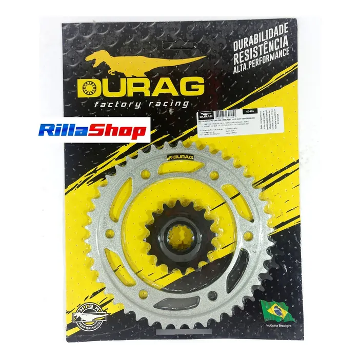 Kit Relação Did 530 Vx3 Dourada Durag 42/16 Cbr1000 Rr 06/07