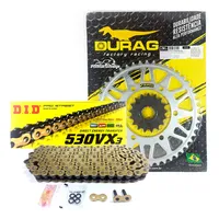 Kit Relação Did 530 Vx3 Dourada Durag 47/17 Yzf R1 09/14 - imagem 1