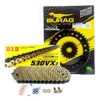 Kit Relação Did 530 Vx3 Dourada Durag 45/18 Tiger 1050 14/18 - imagem 1