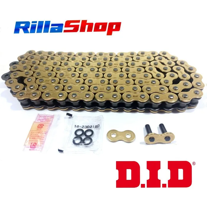 Kit Relação Did 530 Vx3 Dourada Durag 45/18 Tiger 1050 14/18