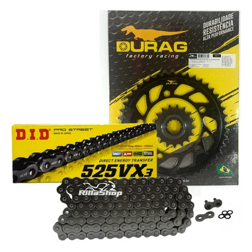 Relação Did 525 Vx3 128l Durag 45/17 Bmw S 1000 Xr 20/24
