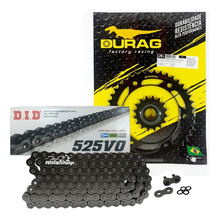 Relação Did 525 V0 116l Durag 42/16 Bmw F 800 07/18 10,5mm