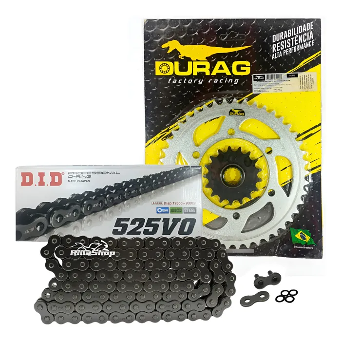 Relação Did 525 V0 120l Durag 45/17 Suzuki Gsx R 1000 17/23