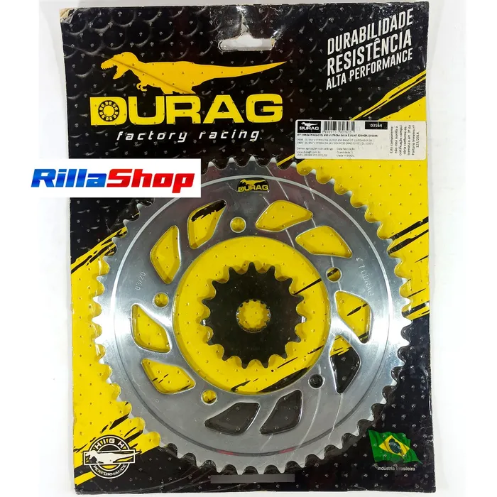 Relação Did 525 V0 118l Durag 47/15 Dl 650 V Strom 04/24