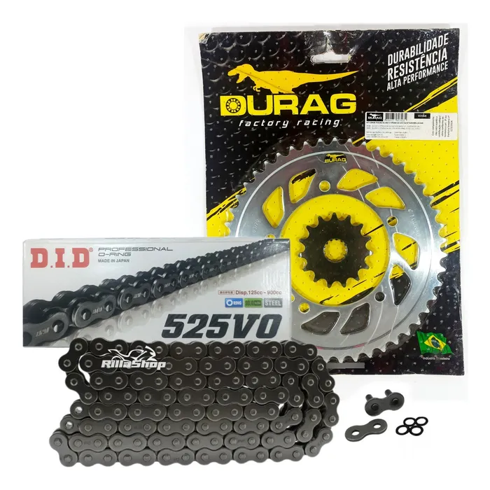 Relação Did 525 V0 118l Durag 47/15 Dl 650 V Strom 04/24