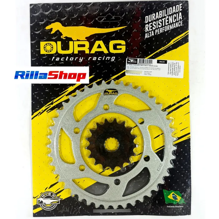 Kit Relação Did 525 V0 114l Durag 43/17 Gsx S 750 17/24