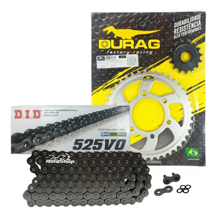 Relação Did 525 V0 112l Durag 42/15 Kawasaki Z1000 Abs 11/13