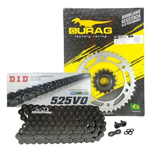 Kit Relação Did 525 V0 112l Durag 41/16 Cbr 600 Rr 07/16