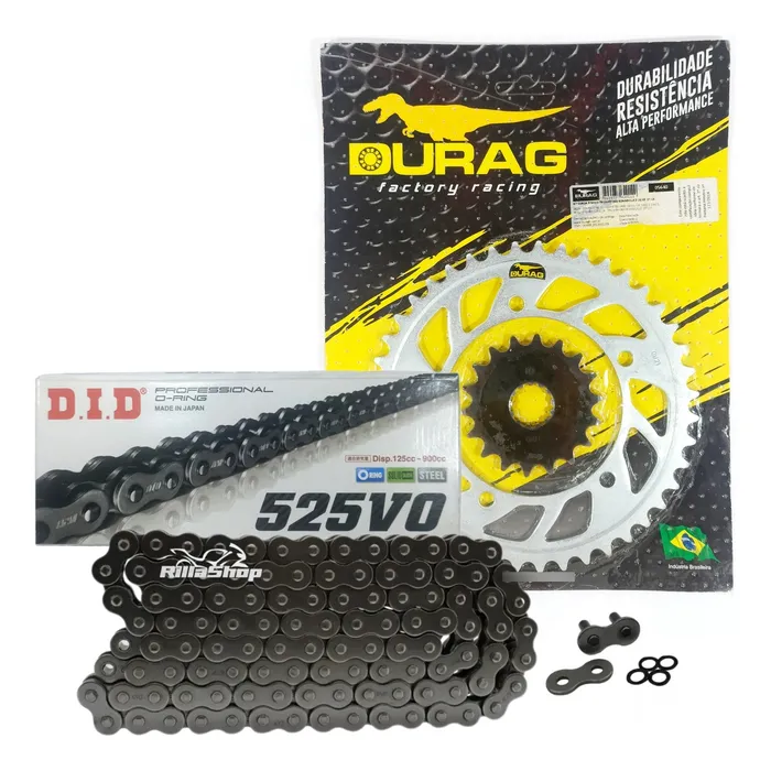 Relação Did 525 V0 104l Durag 43/18 Bonneville 865 07/22