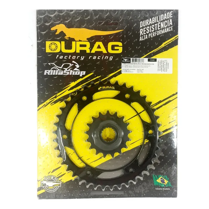 Kit Relação Did 525 V0 116l Durag 41/17 Bmw F 650 08/12 8,5