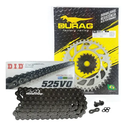 Relação Did 525 V0 120l Durag 41/17 Dl 1050 V Strom 20/24