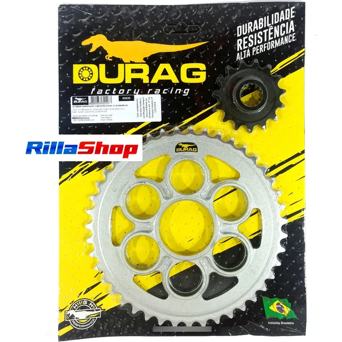 Kit Relação Did 525 V0 118l Durag 43/15 Ducati 1198 11/18