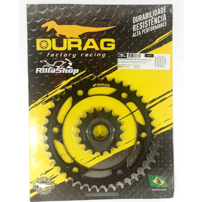 Kit Relação Did 525 V0 116l Durag 41/17 Bmw F 650 08/12 10,5