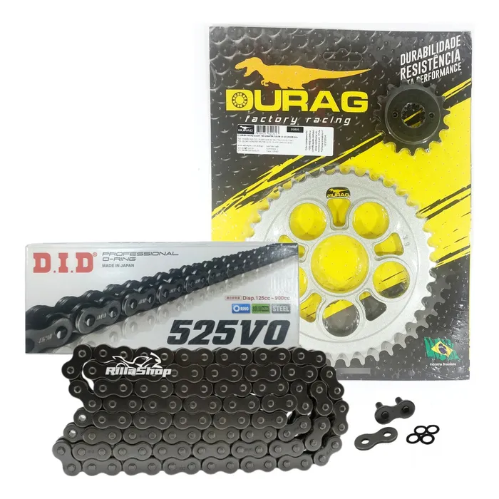 Relação Did 525 V0 104l Durag 39/15 Monster 795 796 12/16