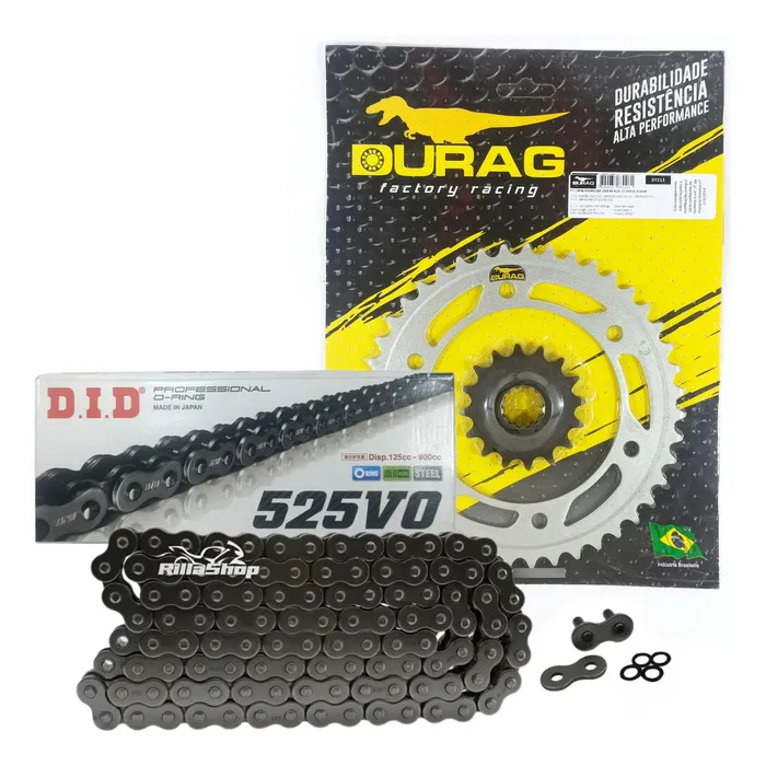 Relação Did 525 V0 116l Durag 43/16 Honda Cbr 1000 Rr 17/22
