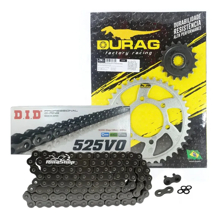 Relação Did 525 V0 108l Durag 40/17 Ninja Zx 10 R 06/07