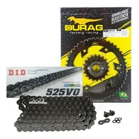 Relação Did 525 V0 120l Durag 47/20 Bmw F 800 09/18 10,5mm - imagem 1