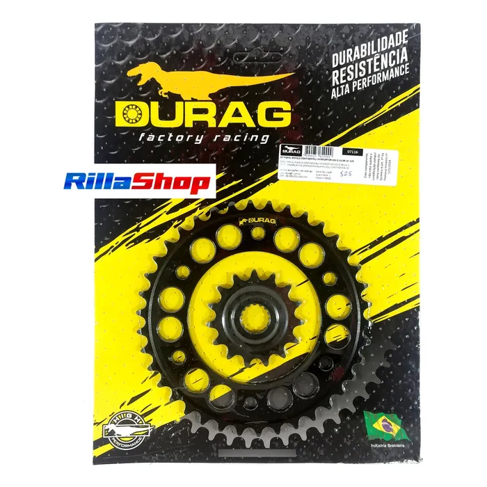 Kit Relação Did 525 V0 100l Durag 38/15 Enfield 650 18/23