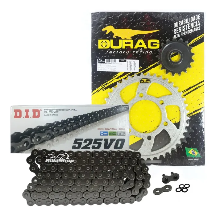 Relação Did 525 V0 110l Durag 41/17 Ninja Zx 10 R 08/10