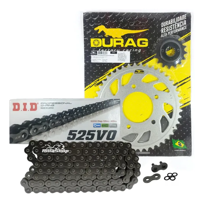 Relação Did 525 V0 120l Durag 44/16 Honda Vt600 Shadow 90/07