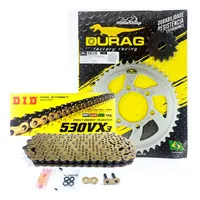 Kit Relação Did 530 Vx3 Dourada Durag 45/15 Bandit1200 94/05 - imagem 1