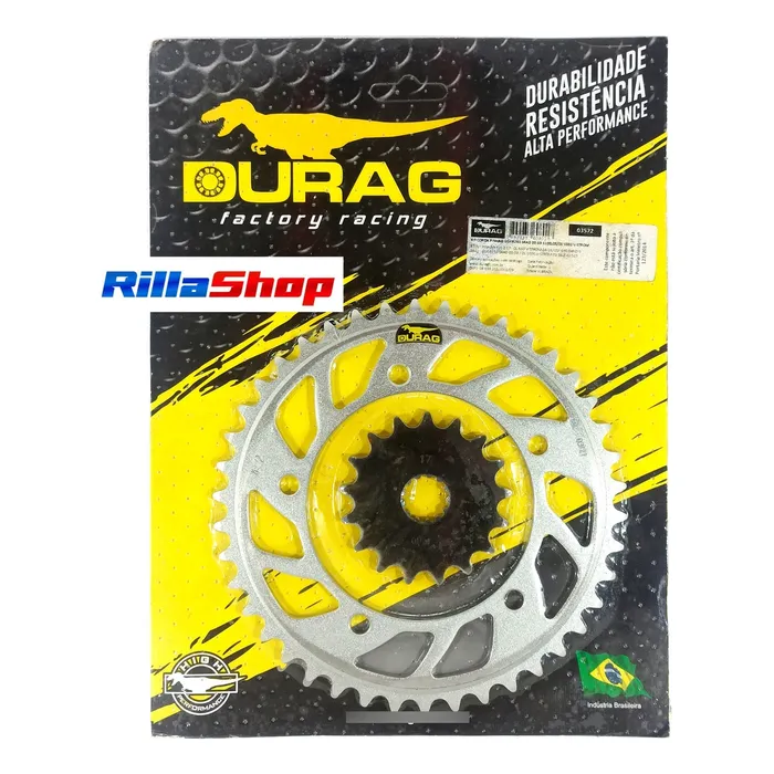 Kit Relação Did 525 Vx3 112l Durag 42/17 Suzuki Gsr750 11/17