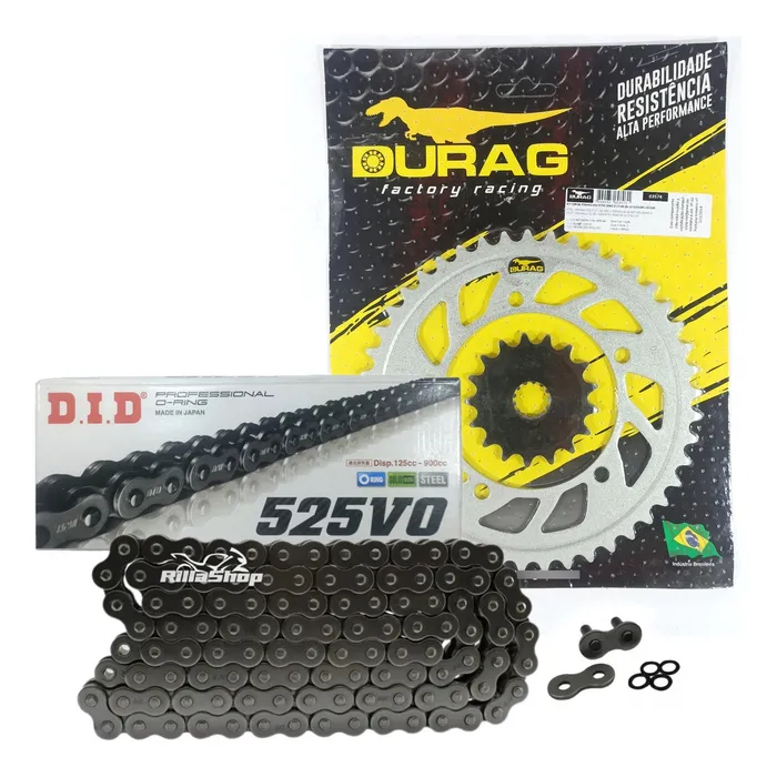 Relação Did 525 V0 116l Durag 45/17 Gsx R 750 Srad 06/13