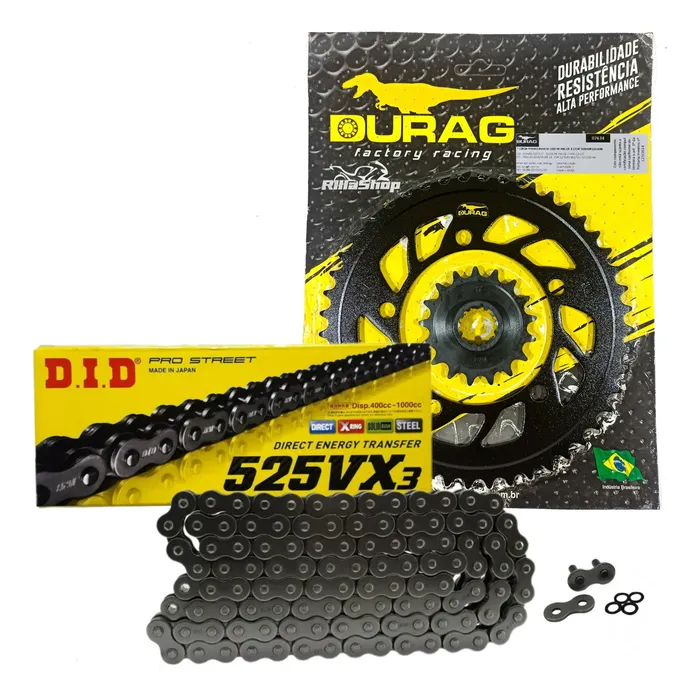 Kit Relação Did 525 Vx3 122l Durag 47/17 Bmw M 1000 Xr 2024