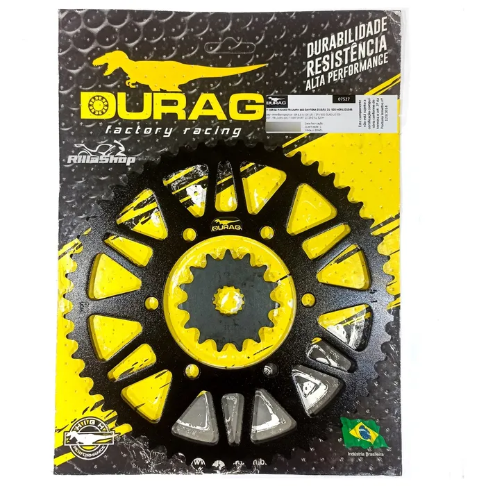 Kit Relação Did 520 Vx3 120l Durag 51/15 Daytona 660 24/25